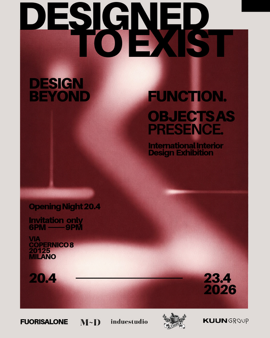 Designed to Exist: An International Interior Design Exhibition during Fuorisalone 2026
